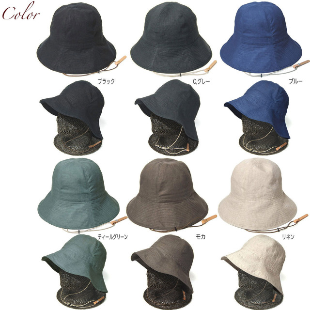 NINE TAILOR(ナインテイラー) リネンハット Canna Hat