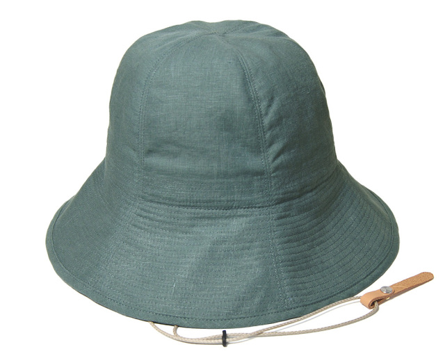 NINE TAILOR(ナインテイラー) リネンハット Canna Hat あご紐・マスク