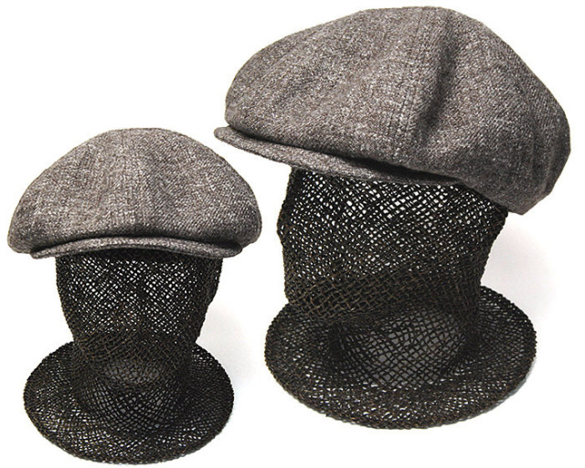 NINE TAILOR ナインテイラー ウールリネン８枚はぎハンチング Chir Cas