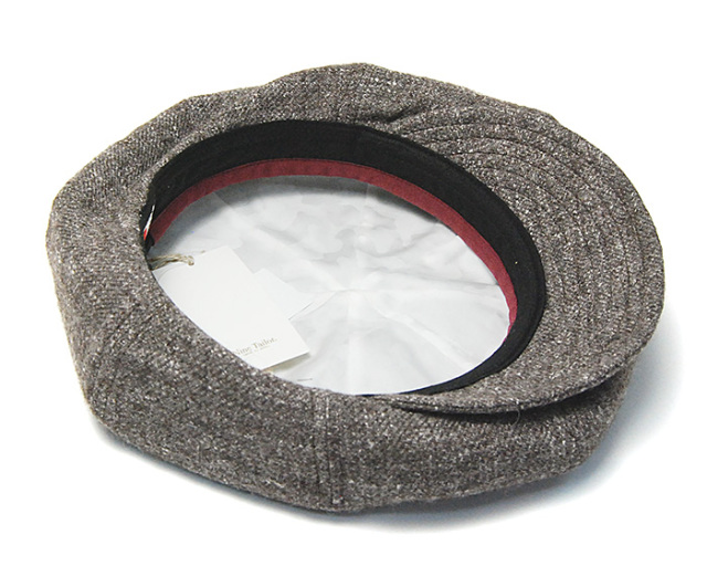 NINE TAILOR ナインテイラー ウールリネン８枚はぎハンチング Chir Cas