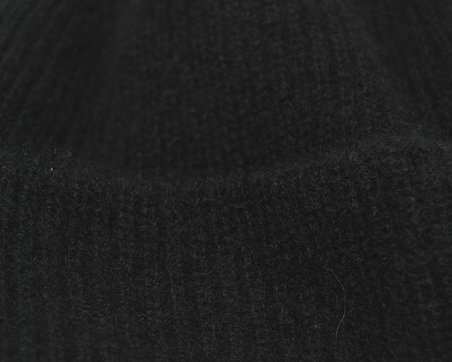帽子 Nine Tailor Cashmere Watch Black Nine Tailor】Cashmere Watch - HUUKU