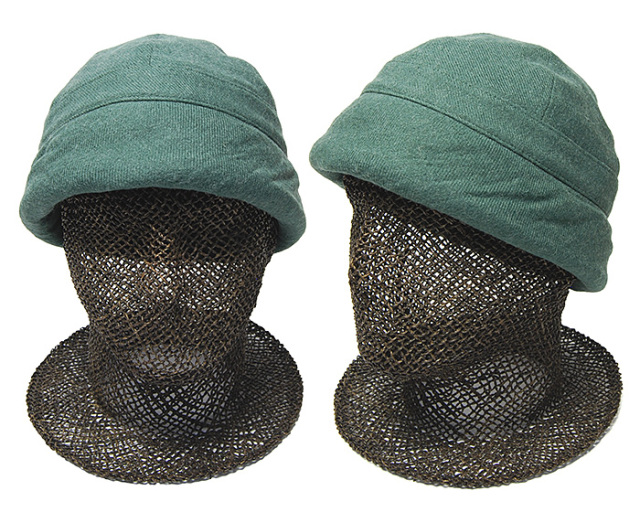 Nine Tailor(ナインテイラー)『Roselle Cap』グリーン NINE TAILOR(ナインテイラー) ドームキャップ Roselle Dome Cap