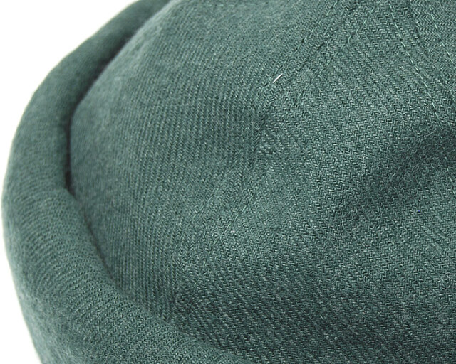 Nine Tailor(ナインテイラー)『Roselle Cap』グリーン NINE TAILOR(ナインテイラー) ドームキャップ Roselle Dome Cap