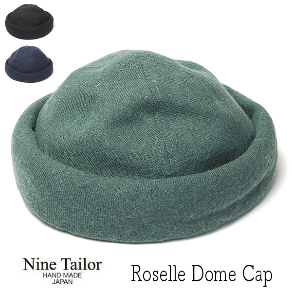 NINE TAILOR（ナインテイラー)　ドームキャップ Roselle Dome Cap