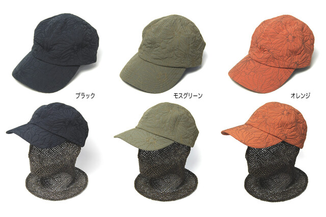 NINE TAILOR(ナインテイラー) エンブロイダリーキャップ Hosta