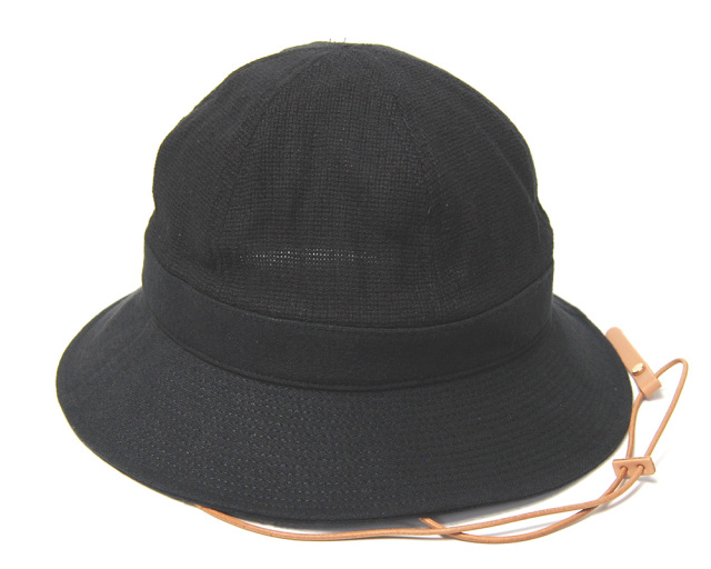 NINE TAILOR　ナインテイラー　リネンコットンメトロハット　SQUILL HAT
