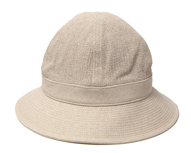 NINE TAILOR　ナインテイラー　リネンコットンメトロハット　SQUILL HAT