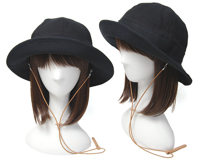 NINE TAILOR　ナインテイラー　リネンコットンメトロハット　SQUILL HAT