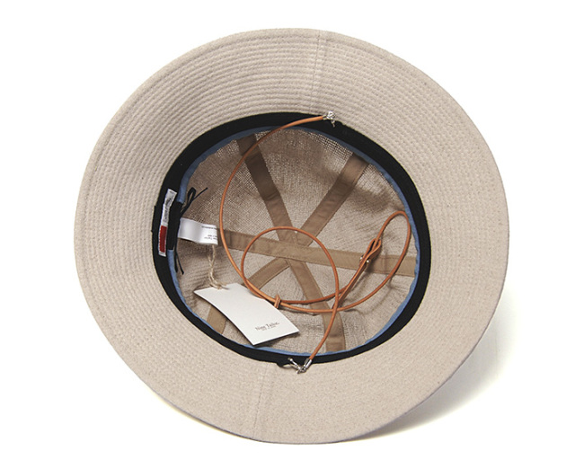 NINE TAILOR　ナインテイラー　リネンコットンメトロハット　SQUILL HAT