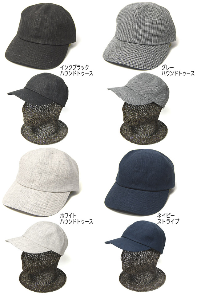 NINE TAILOR(ナインテイラー) リネンキャップ Larch Cap