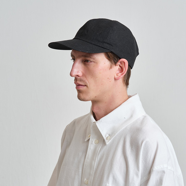 NINE TAILOR(ナインテイラー)　リネンキャップ　Larch Cap? 