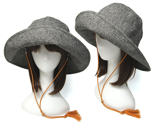NINE TAILOR　ナインテイラー　つば広メトロハット　KERRIA HAT