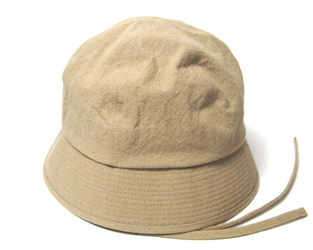 NINE TAILOR(ナインテイラー) コットンリネンハット Horstii Hat あご