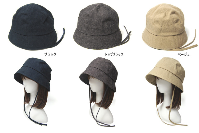 【Nine Tailor】 リネンハット Nine Tailor/ナインテーラー】 Canna Hat リネンハット（ハット