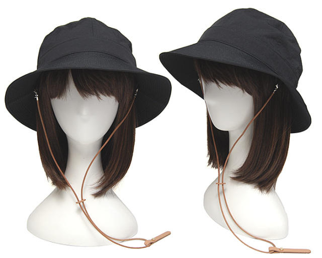 Nine Tailor メトロハット ブラック　新品未使用品 NINE TAILOR(ナインテイラー) メトロハット Ixora Hat ナイロン