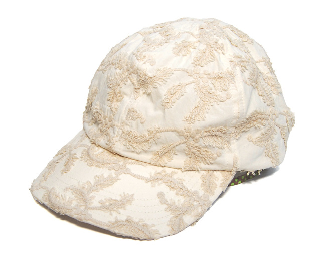 NINE TAILOR(ナインテイラー) エンブロイダリーキャップ Wabiske Cap