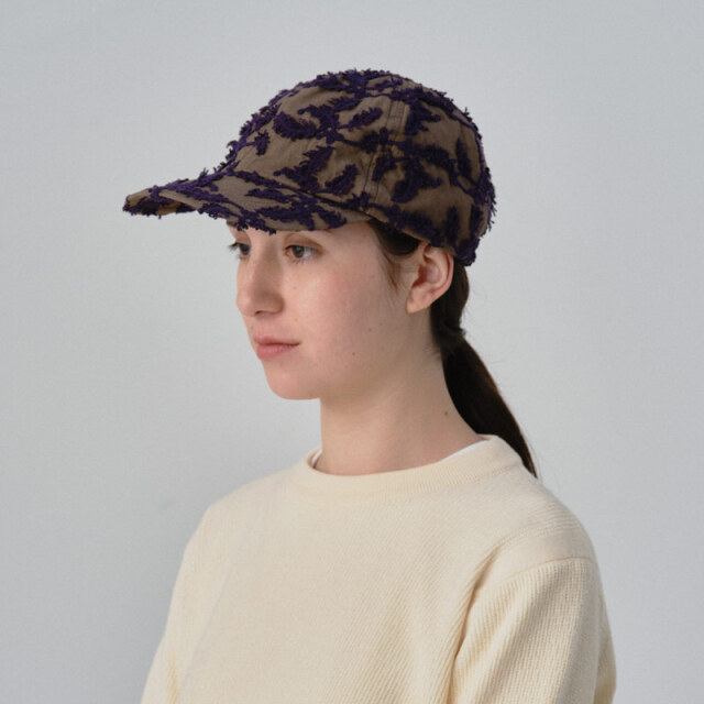 NINE TAILOR　ナインテイラー　エンブロイダリーキャップ　Wabiske Cap