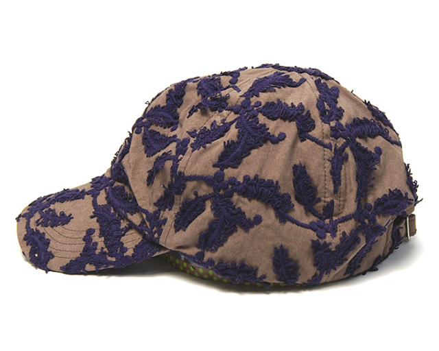 NINE TAILOR(ナインテイラー) エンブロイダリーキャップ Wabiske Cap