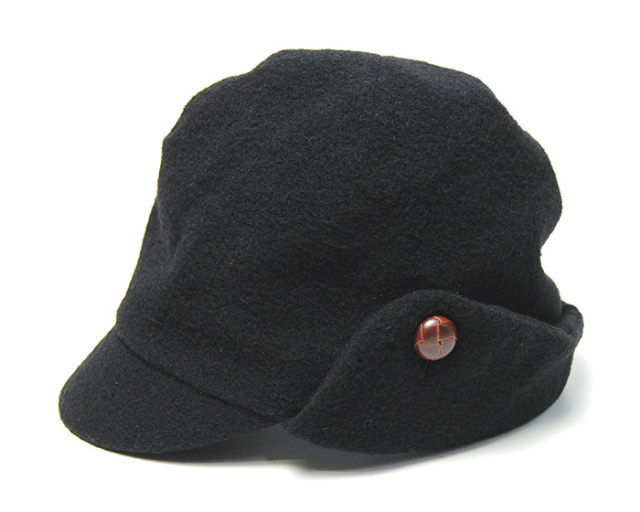 NINE TAILOR　ナインテイラー　ウールフライトキャップ　Epazote Cap　横面