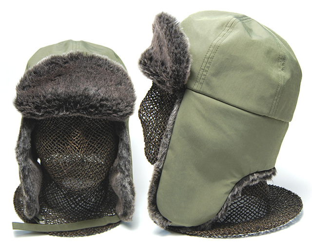 NINE TAILOR(ナインテイラー) ファー付き飛行帽 Dill Cap メンズ ユニ