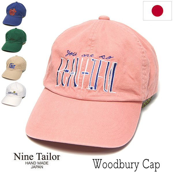 NINE TAILOR(ナインテイラー) コットンリネンキャップ Woodbury Cap
