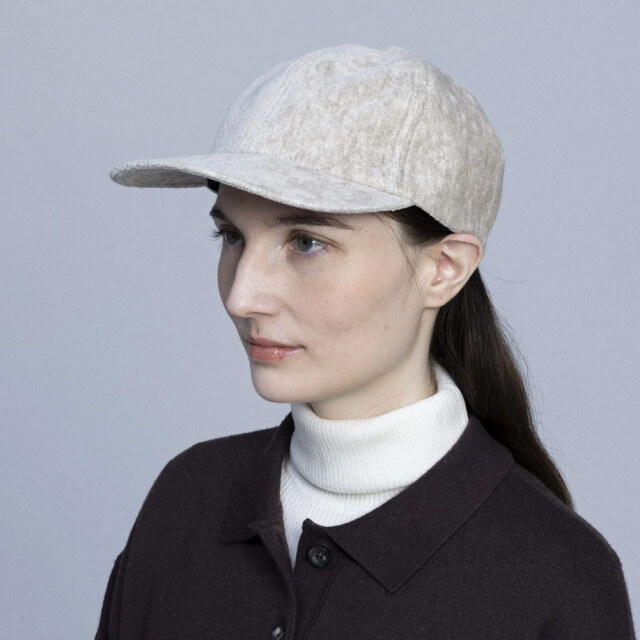 NINE TAILOR　ナインテイラー　キャップ　リネンパイル　MAIZE CAP