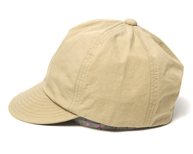 NINE TAILOR(ナインテイラー)  小つばキャップ Lymington Cap コットンナイロン