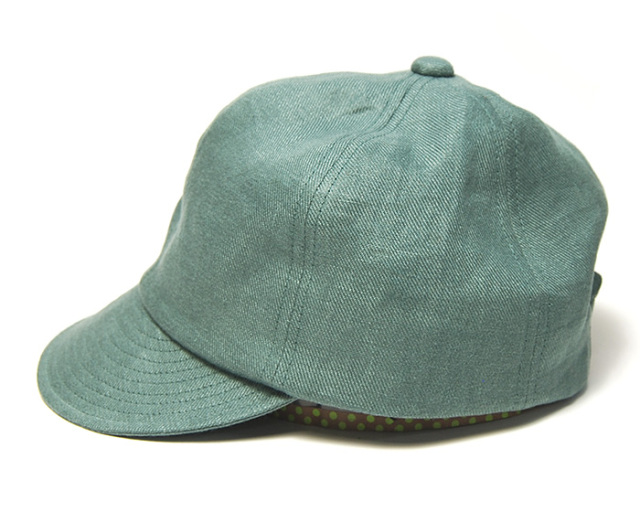 NINE TAILOR(ナインテイラー) 小つばキャップ Lymington Cap リネン