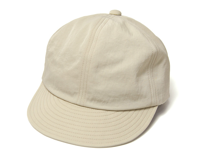 NINE TAILOR(ナインテイラー) 小つばキャップ ナイロン LYMINGTON CAP