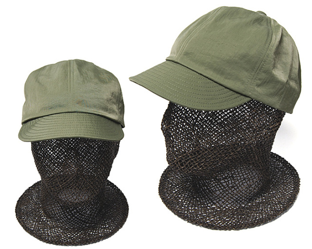 NINE TAILOR(ナインテイラー) 小つばキャップ ナイロン LYMINGTON CAP