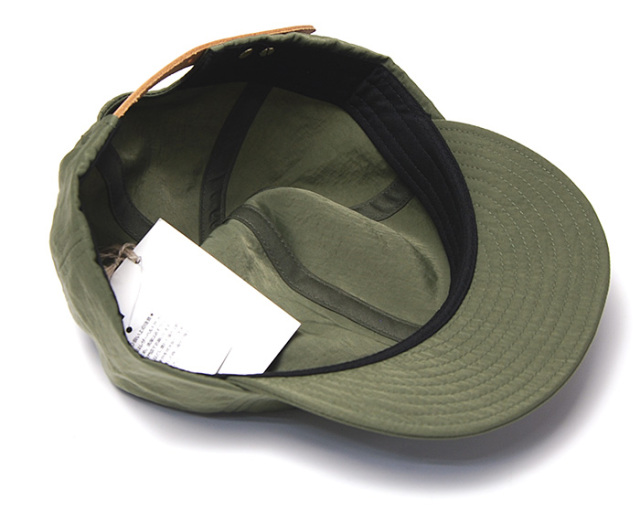 NINE TAILOR(ナインテイラー) 小つばキャップ ナイロン LYMINGTON CAP