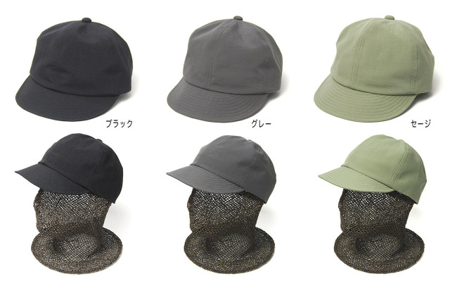 NINE TAILOR　ナインテイラー　小つばキャップ　Lymington Cap　N-196