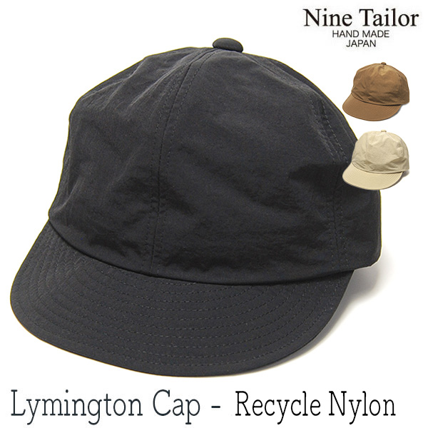 NINE TAILOR　ナインテイラー　小つばキャップ　Lymington Cap　リミントンキャップ　N-196