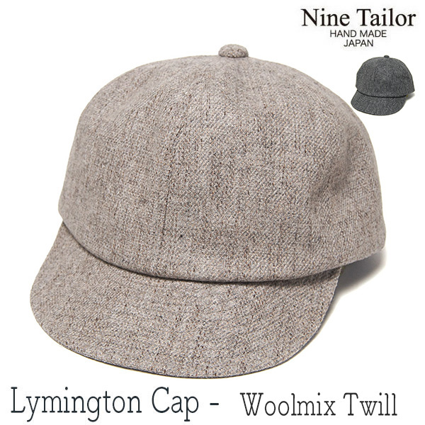 NINE TAIOR　ナインテイラー　小つばキャップ　Lymington Cap