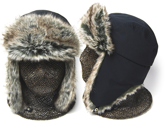 NINE TAILOR　ナインテイラー　ファー付き飛行帽 フライトキャップ　Sog Cap