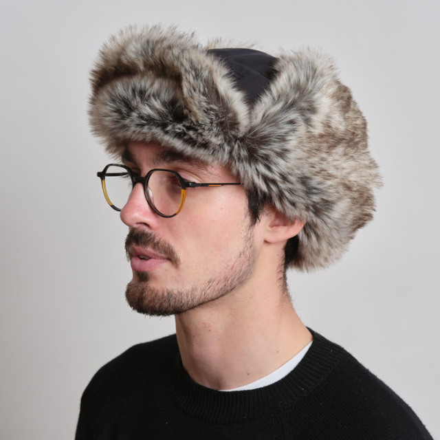 NINE TAILOR　ナインテイラー　ファー付き飛行帽 フライトキャップ　Sog Cap