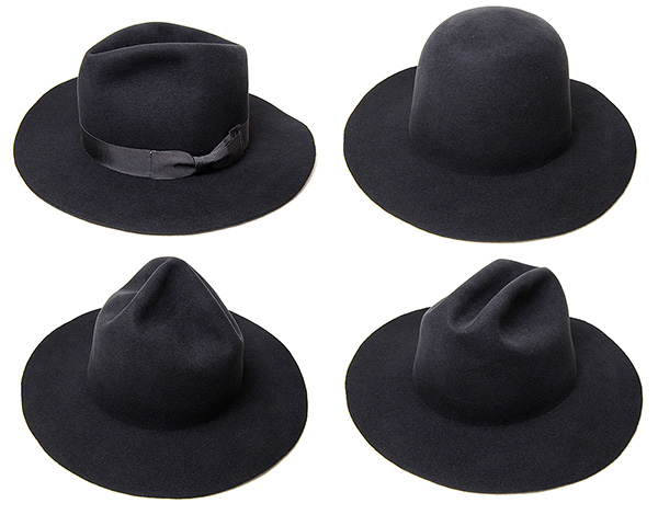 ”NINE TAILOR(ナインテイラー)” ファーフエルトハット [CHIRK HAT] 