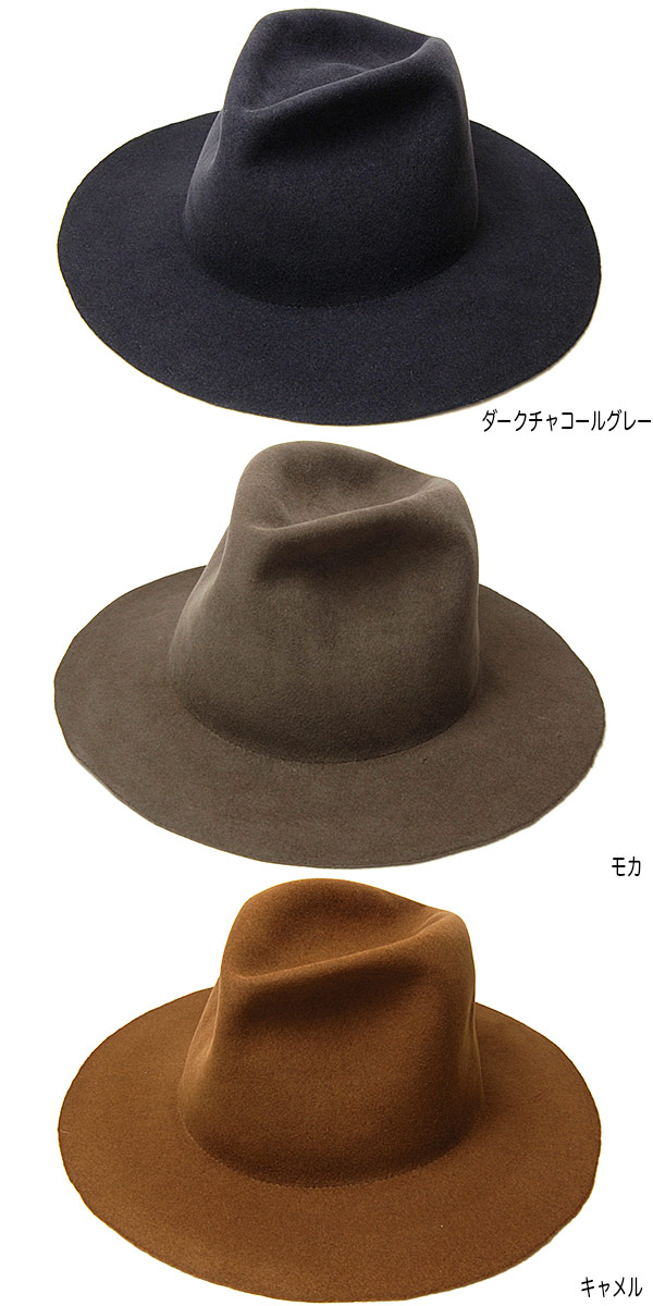 ”NINE TAILOR(ナインテイラー)” ファーフエルトハット [CHIRK HAT] 