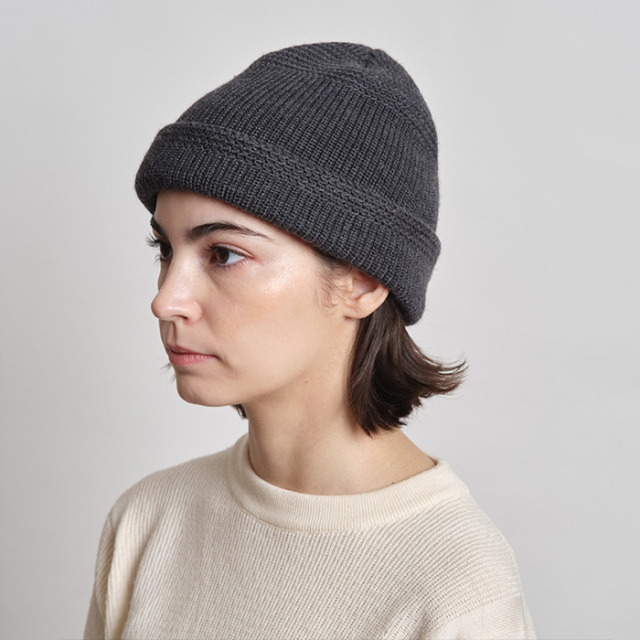 NINE TAILOR ナインテイラー　ウールニットキャップ　ニット帽