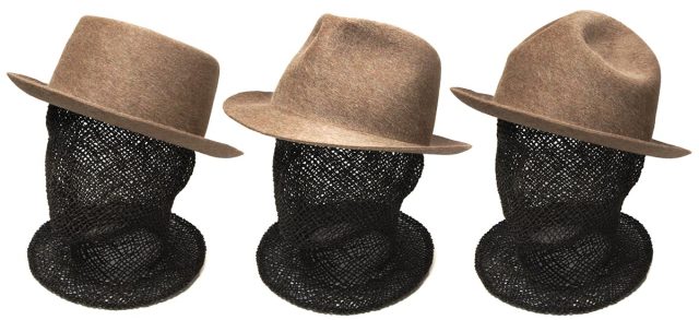 NINE TAILOR(ナインテイラー) ファーフエルトハット SETA HAT