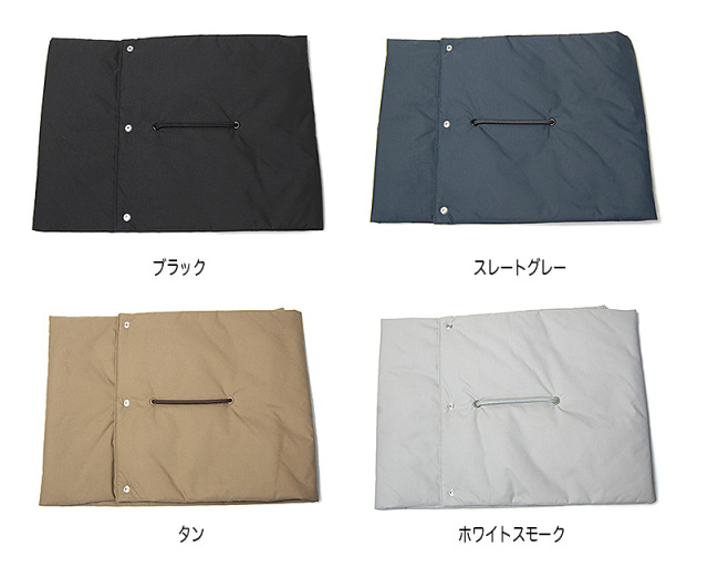 NINE TAILOR ナイロンネックゲイター Elm Neck gaiter