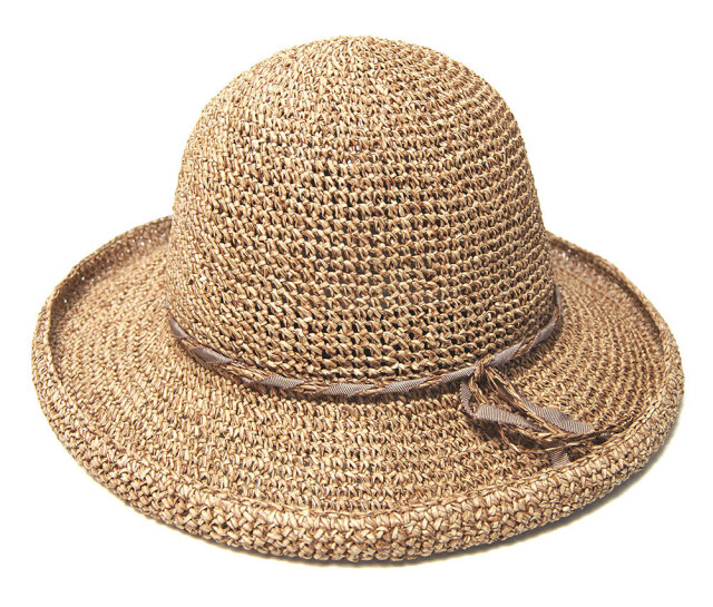 NOL(ノル) 細編みペーパーストローハット PPAF