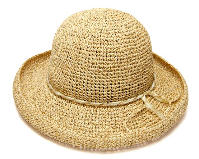 NOL(ノル)細編みペーパーストローハット