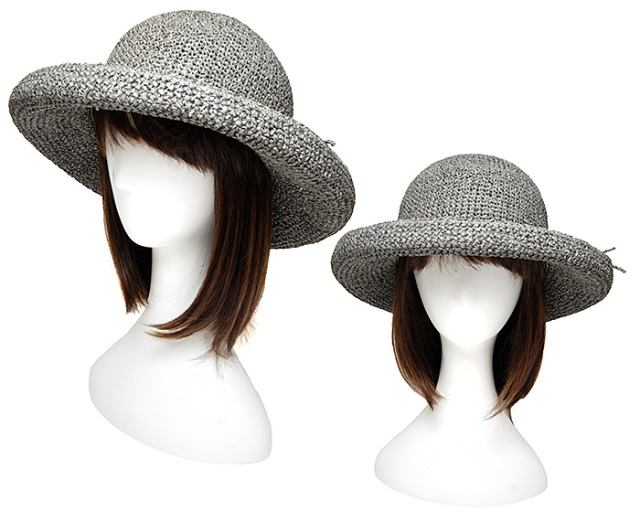 NOL(ノル)細編みペーパーストローハット