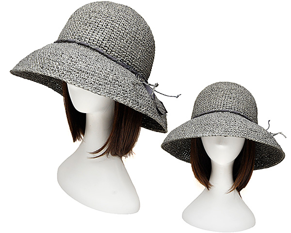 NOL(ノル)細編みペーパーストローハット