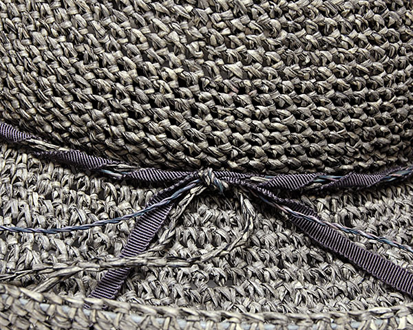 NOL(ノル)細編みペーパーストローハット