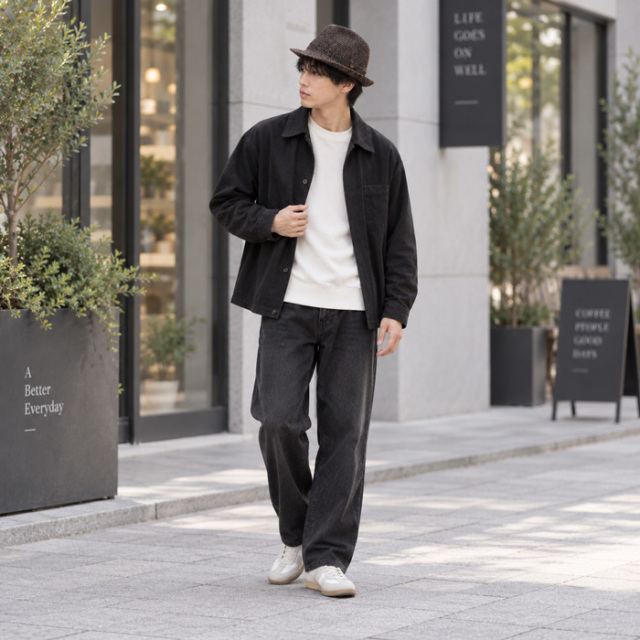 Nol(ノル) 細編みウール中折れ帽 Island Hat ハット メンズ 秋冬