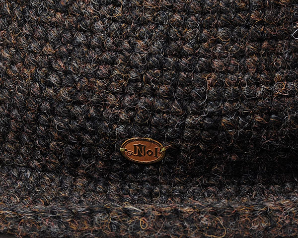 ”NOL（ノル)” 細編みウール中折れ帽（Island Hat） 