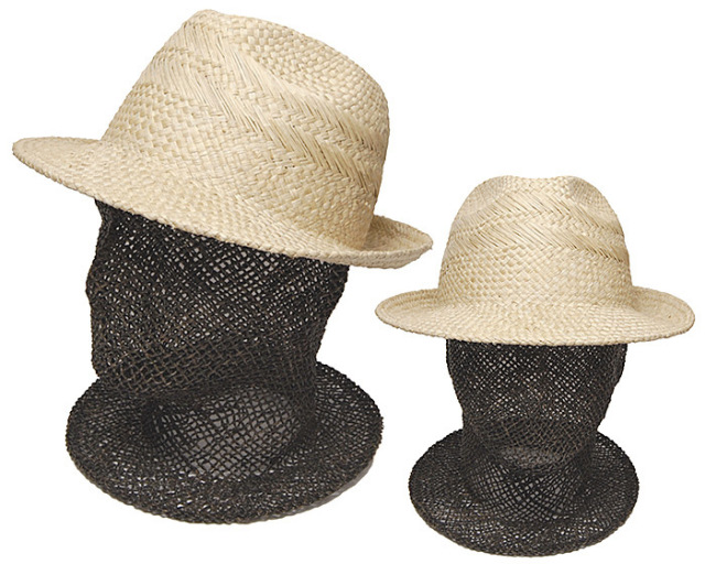 NOL(ノル)コーヒー染めパナマ中折れ帽Panama Kopi Body