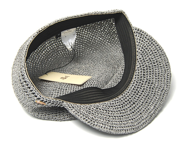 Nol　ノル　細編みコットンキャスケット　ギマキャス